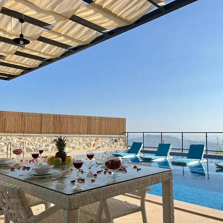 فيلة With Indoor Pool And Nature View For 4 People Kas, Kalkan - Awz 122