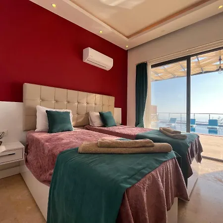 With Indoor Pool And Nature View For 4 People Kas, Kalkan - Awz 122 فيلة