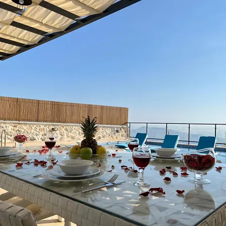 With Indoor Pool And Nature View For 4 People Kas, Kalkan - Awz 122 فيلة كاس