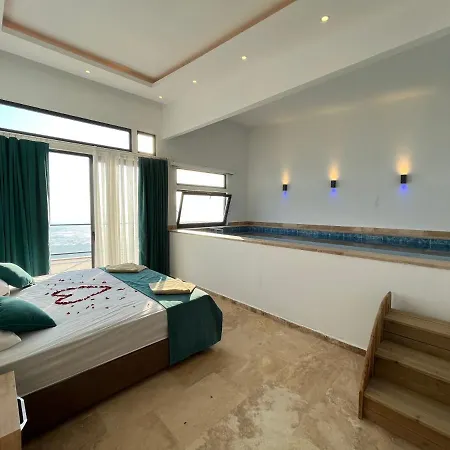 With Indoor Pool And Nature View For 4 People Kas, Kalkan - Awz 122 Villa
