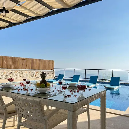 With Indoor Pool And Nature View For 4 People Kas, Kalkan - Awz 122 Villa Kaş