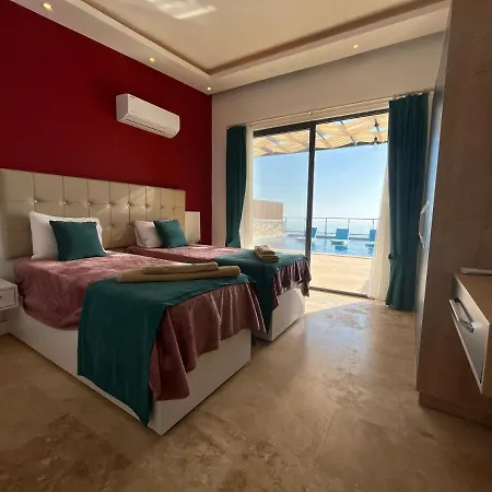 With Indoor Pool And Nature View For 4 People Kas, Kalkan - Awz 122 Villa